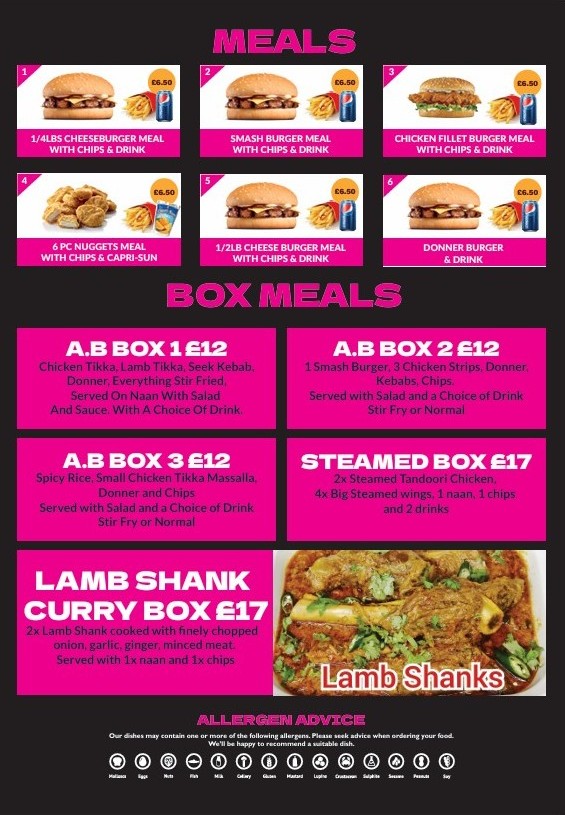 Menu page 4